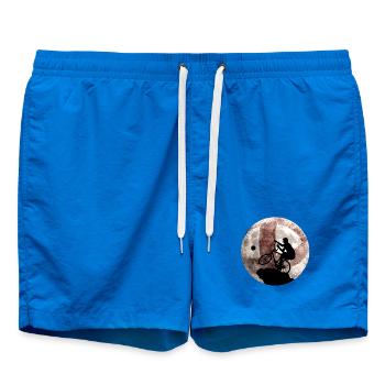 Cycling ball, cycleball, indoor cycling - Swim Trunks - cobalt blue - Front