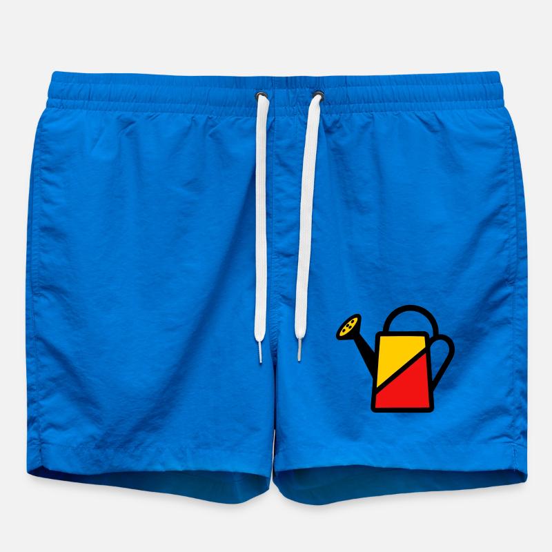 Two-tone watering can tool vegetable gardener - Swim Trunks - cobalt blue