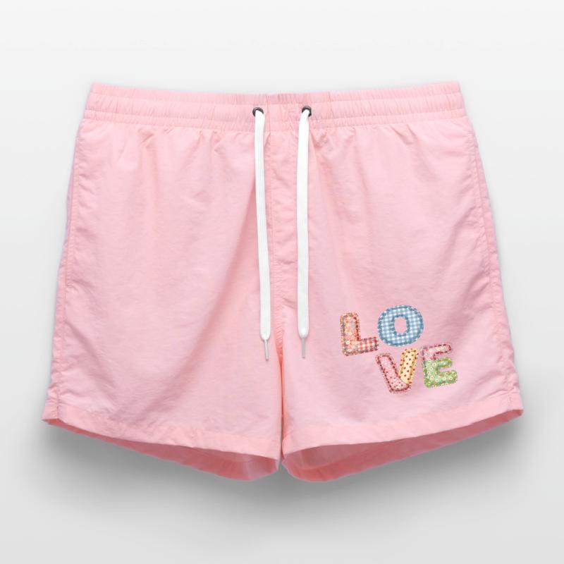 Patchwork Design Patchwork Patchwork Patches colorés Short de bain