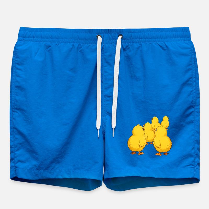chick - Swim Trunks - cobalt blue