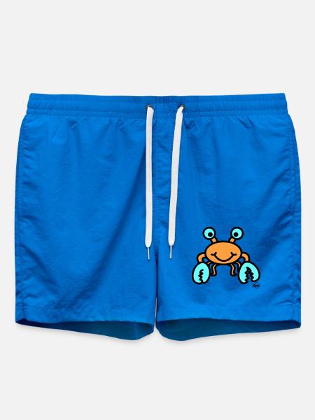 Cancer big - Swim Trunks - cobalt blue