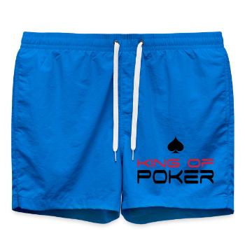 poker - Swim Trunks - cobalt blue - Front