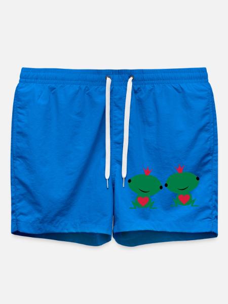 two are in love - Swim Trunks - cobalt blue