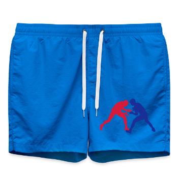 Greco-Roman wrestling - Swim Trunks - cobalt blue - Front