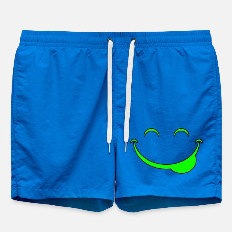 Funny face - Swim Trunks - cobalt blue