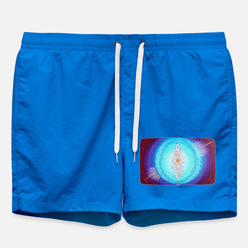Creation light of divine purification - Swim Trunks - cobalt blue