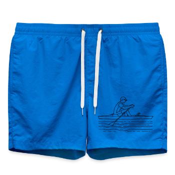 Dessin du rameur - Short de bain - cobalt blue - Devant