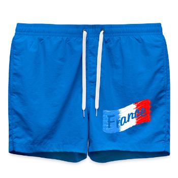 France Flag - Swim Trunks - cobalt blue - Front