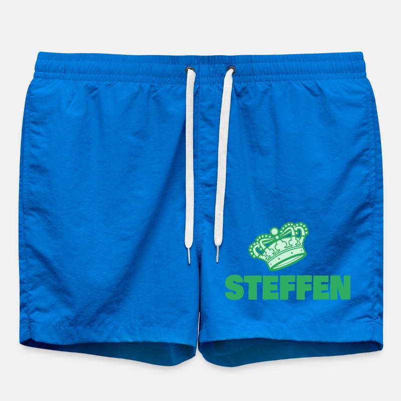 First name Steffen - Swim Trunks - cobalt blue