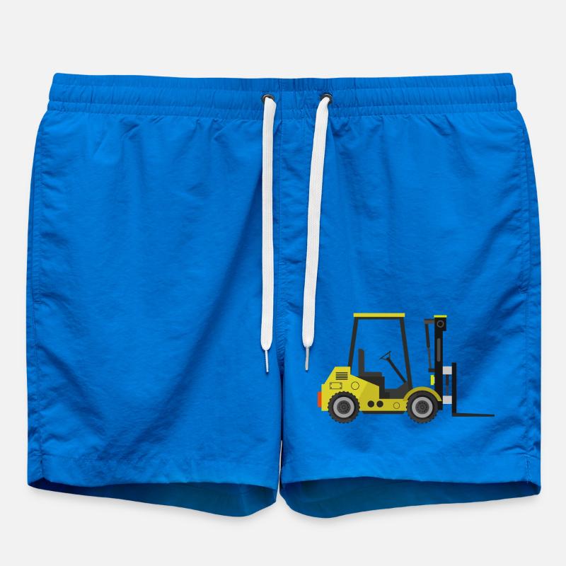 Gabelstapler - Badeshorts - Cobalt blue