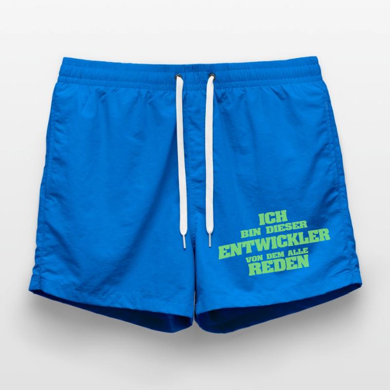 Developer as a profession Swim Trunks