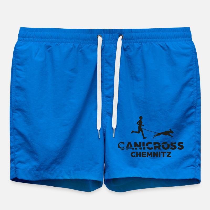 logo-canicrosschemnitz - Swim Trunks - cobalt blue