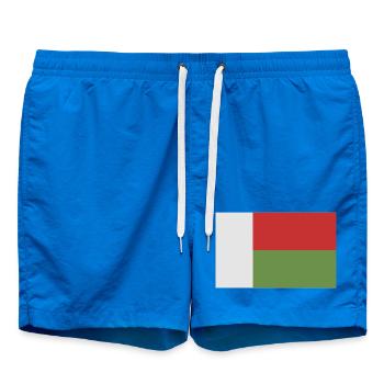 Madagascar flag - Swim Trunks - cobalt blue - Front