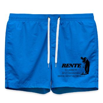 Golfer in Rente  - Badeshorts - Cobalt blue - Vorne