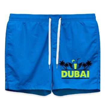 Logo néon de la boisson au citron vert de Dubaï - Short de bain - cobalt blue - Devant