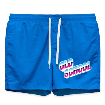 Old School Neon - Short de bain - cobalt blue - Devant