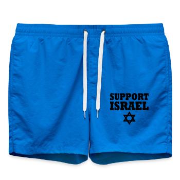 Support israel - Badeshorts - Cobalt blue - Vorne