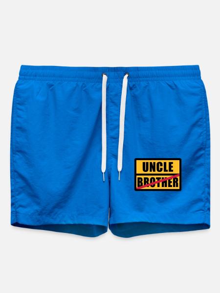 Brother - Uncle - Swim Trunks - cobalt blue