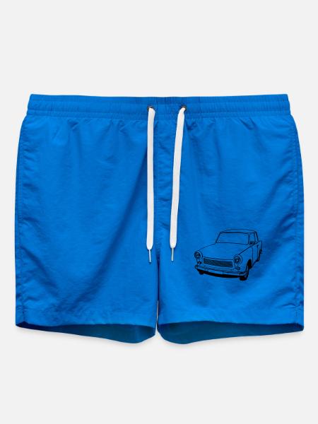 , Ostalgie , DDR Kult , Oldtimer (25) - Badeshorts - Cobalt blue