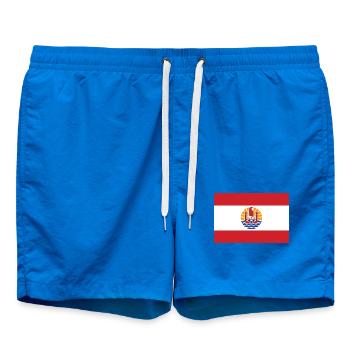 Polynésie - Badeshorts - Cobalt blue - Vorne - AI Model Male 185 light (185cm)