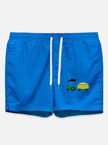 tractor - Swim Trunks - cobalt blue