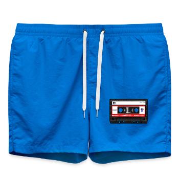 Retro - Badeshorts - Cobalt blue - Vorne - AI Model Male 185 light (185cm)