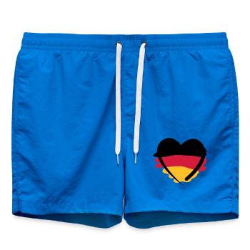 Le coeur de Allemagne - Short de bain - cobalt blue - Devant