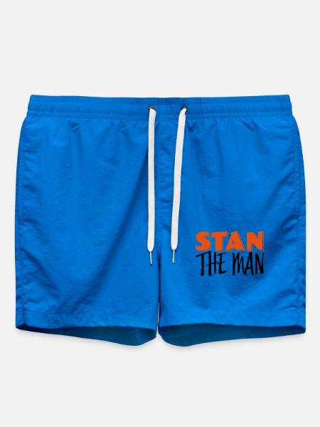 Stan the man! - Swim Trunks - cobalt blue