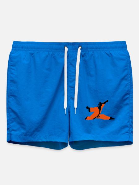 Kung fu Shaolin - Short de bain - cobalt blue