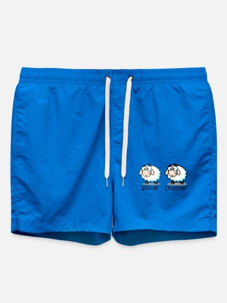 sheep - Swim Trunks - cobalt blue