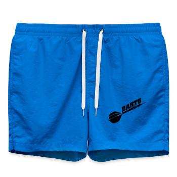 jeu de fléchettes - Short de bain - cobalt blue - Devant - AI Model Male 185 light (185cm)