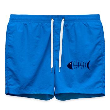 Fisch - Badeshorts - Cobalt blue - Vorne - AI Model Male 185 light (185cm)