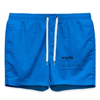 segeln Definition Tshirt Boot reparieren - Badeshorts - Cobalt blue - Vorne - AI Model Male 185 light (185cm)