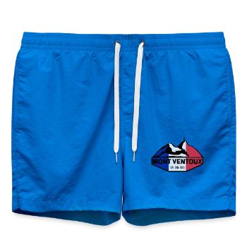 Mont Ventoux Slim France Edition - Swim Trunks - cobalt blue - Front - AI Model Male 185 light (185cm)