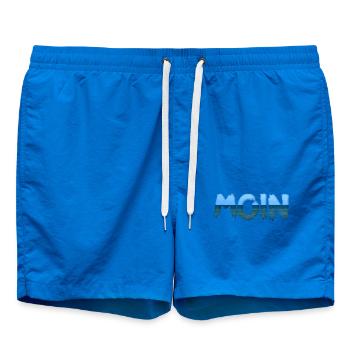 Moin Wasser - Badeshorts - Cobalt blue - Vorne - AI Model Male 185 light (185cm)