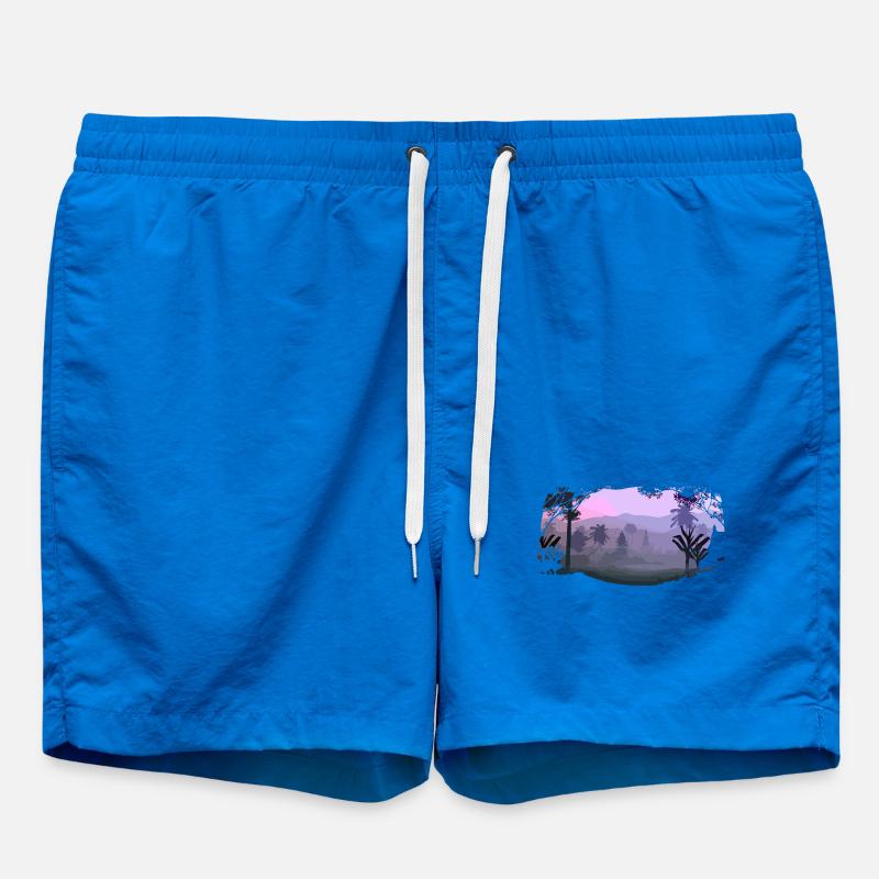 Paysage - Short de bain - cobalt blue