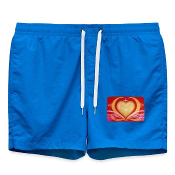 CréationLumière Puissance du Cœur Sonja Ariel - Short de bain - cobalt blue - Devant - AI Model Male 185 light (185cm)