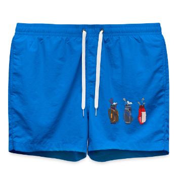Tolle Golftaschen - Badeshorts - Cobalt blue - Vorne - AI Model Male 185 light (185cm)