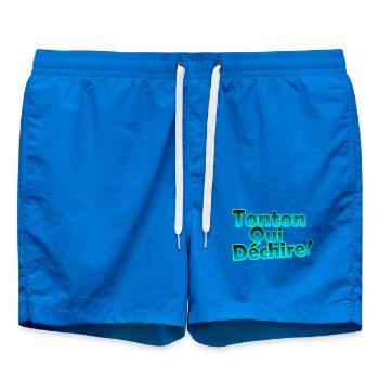 Tonton qui déchire - Short de bain - cobalt blue - Devant - AI Model Male 185 light (185cm)