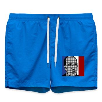 Mitterrand 1981 - Short de bain - cobalt blue - Devant