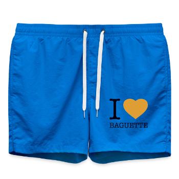 J’ADORE BAGUETTE France - Short de bain - cobalt blue - Devant - AI Model Male 185 light (185cm)