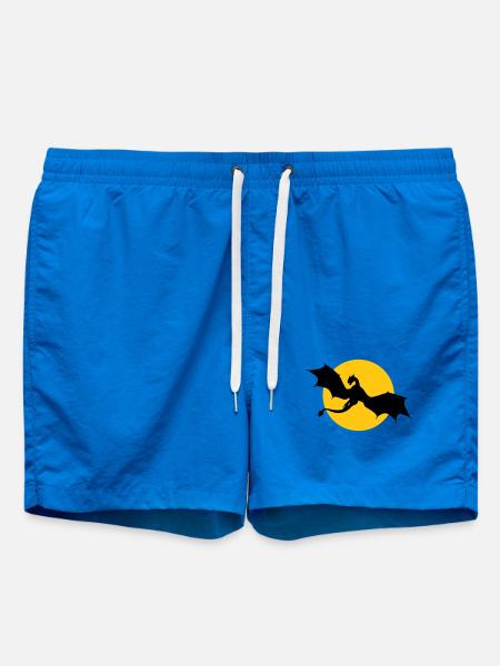 Dragon pour le soleil - changez les couleurs - Short de bain - cobalt blue