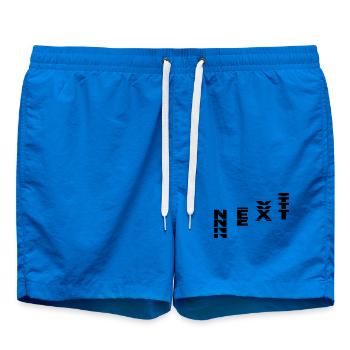 NEXT - Badeshorts - Cobalt blue - Vorne - AI Model Male 185 light (185cm)