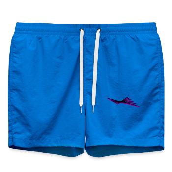 Adler - flying Art - Badeshorts - Cobalt blue - Vorne - AI Model Male 185 light (185cm)
