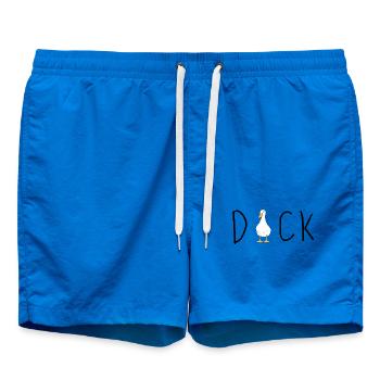CANARD - Short de bain - cobalt blue - Devant - AI Model Male 185 light (185cm)