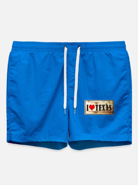 J'adore le Texas - Short de bain - cobalt blue