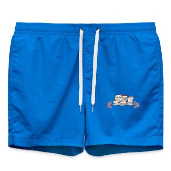 Soulever des poids et des livres - Short de bain - cobalt blue - Devant