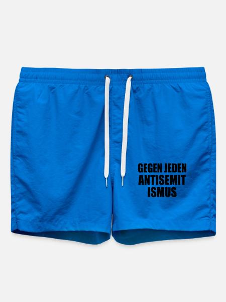 Gegen jeden antisemitismus - Badeshorts - Cobalt blue
