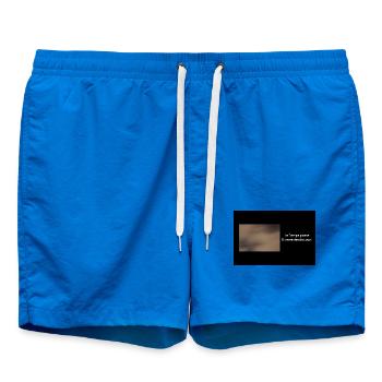 Streetwear LTP - Short de bain - cobalt blue - Devant - AI Model Male 185 light (185cm)