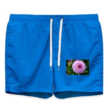 Dahlia rose rose fleur, fleur - Short de bain - cobalt blue - Devant